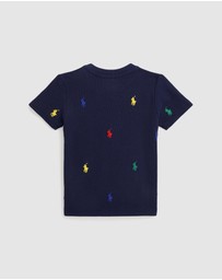 Polo Ralph Lauren - Polo Pony Cotton Mesh Tee - Babies