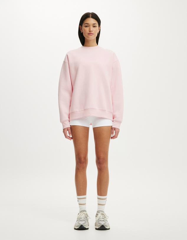 Cotton On Body Active - Plush Crew Sweatshirt