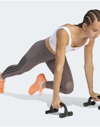 adidas Performance - Optime Workout 3-Stripes 7/8 Leggings Womens