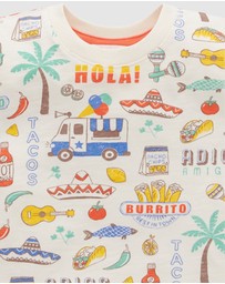 Purebaby - Fiesta Oversized Tee -Kids-Babies