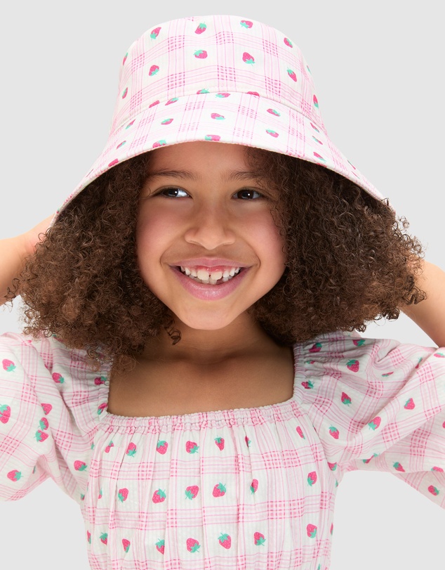Seed Heritage - Strawberry Brimmed Hat