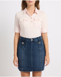 Marcs - Harriet Mercerised Cotton Polo