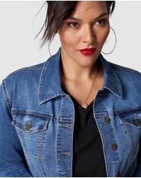 Sunday In The City - Chatterbox Crop Denim Jacket