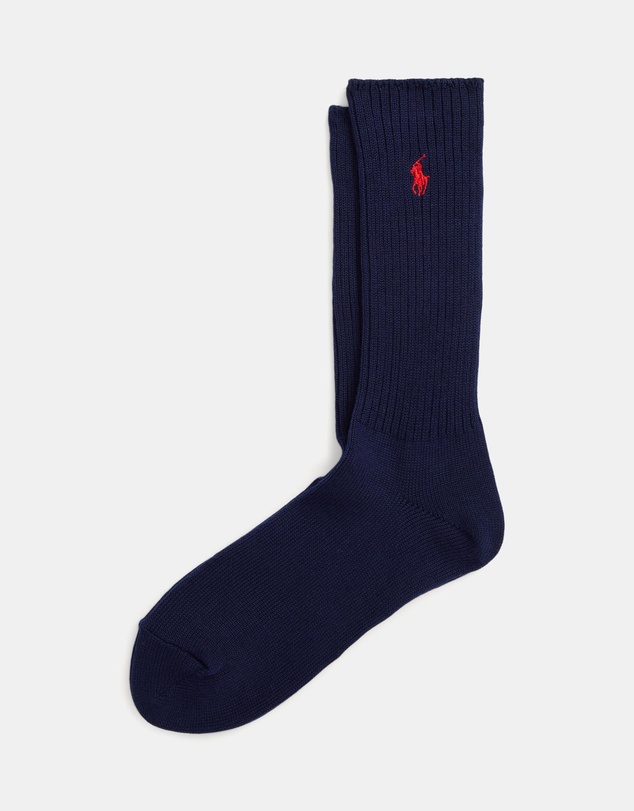 Polo Ralph Lauren - Cotton-Blend Crew Socks