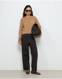 AERE - Jori Wool Blend Oversized Knit Jumper