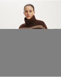 Cotton On - Luxe Funnel Zip Pullover