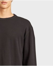 Academy Brand - Perry LS Waffle Crew