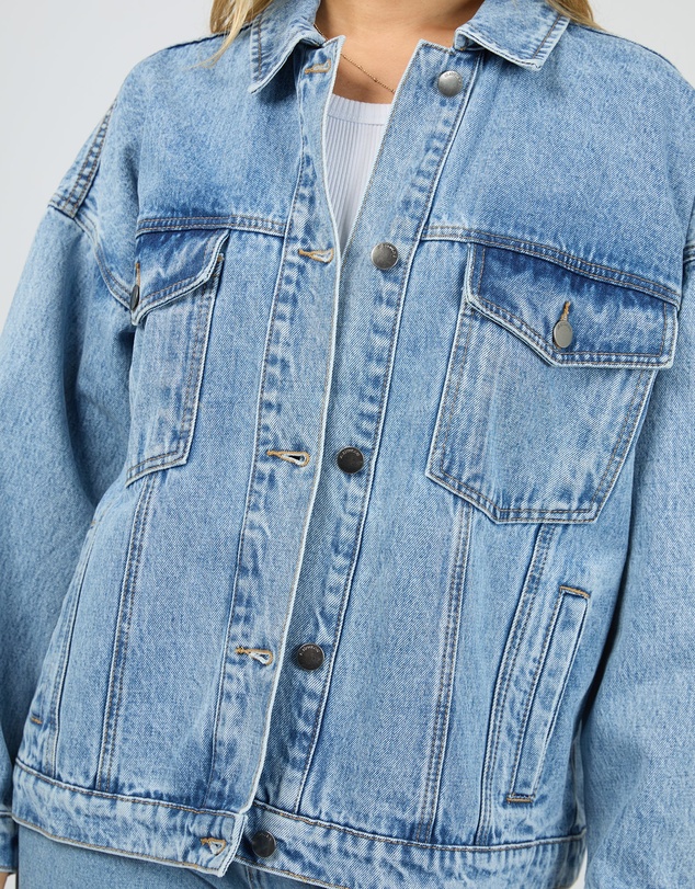All About Eve - Blair Denim Jacket Light Blue