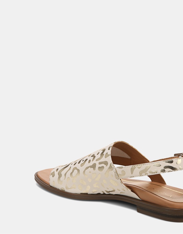 Vionic - Ella Sandal - White Leopard