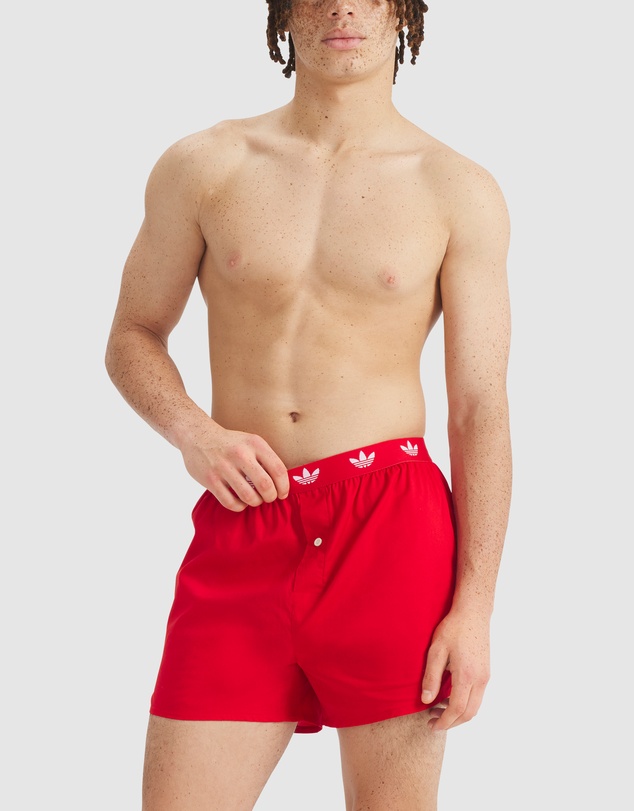 adidas Sportswear - 2 Pack Comfort Core Cotton Icon Boxer Underwear