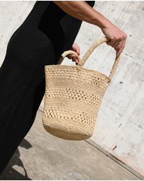Mimmi Terra - Raffia Penne Bag