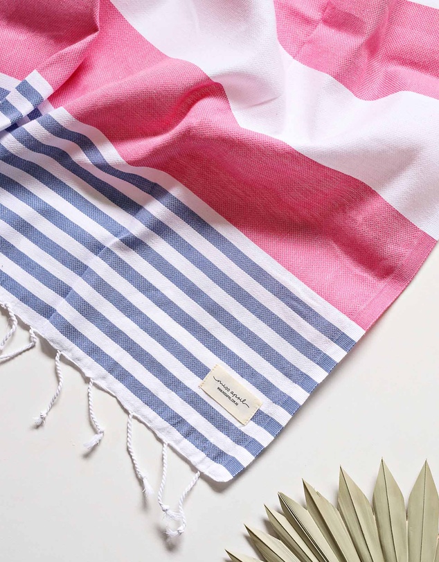 Miss April - Flamenco Turkish Beach Towel
