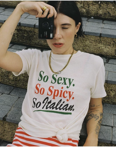 THE TALES - So Italian Hemp Fitted Tee