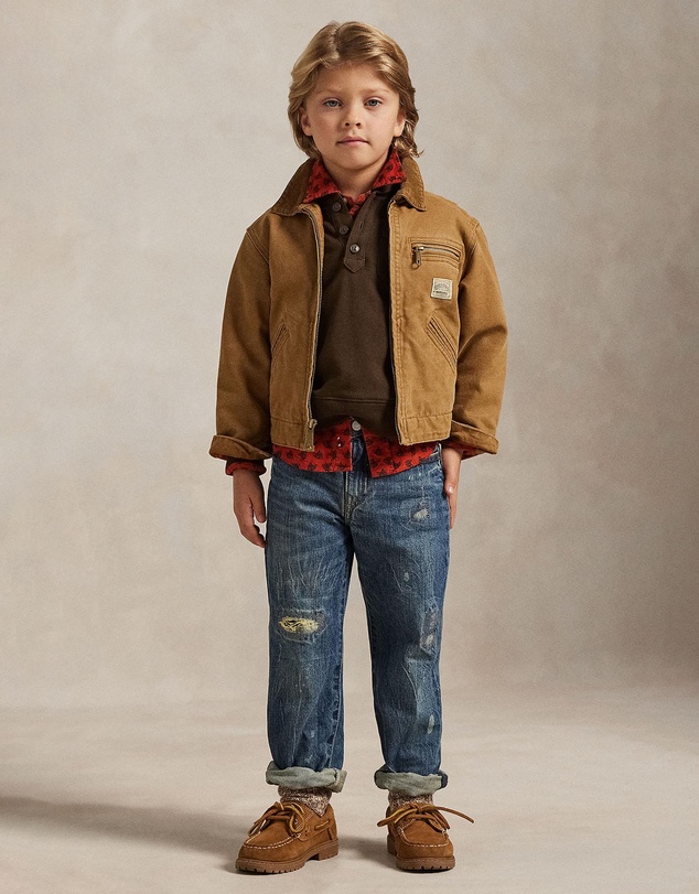 Polo Ralph Lauren - Lynwood Relaxed Fit Distressed Jeans - ICONIC EXCLUSIVE - Kids