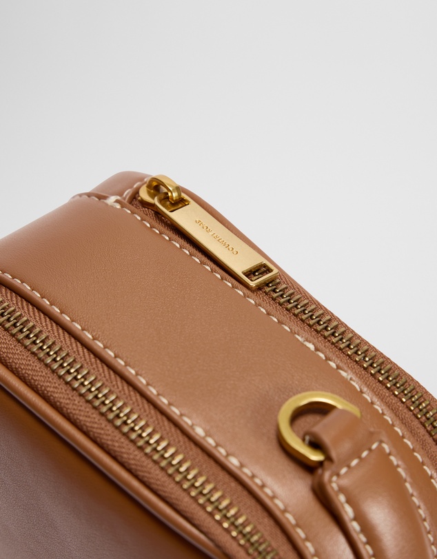 Country Road - Double Zip Handle Crossbody Bag