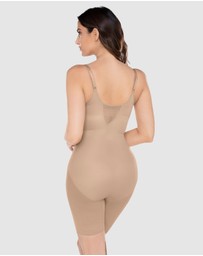 Miraclesuit Shapewear - Sheer Shaping Long Leg Full Body Shaper