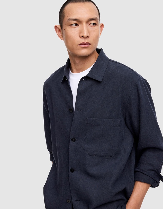 ARKET - Beck Tencel Linen Canvas Overshirt