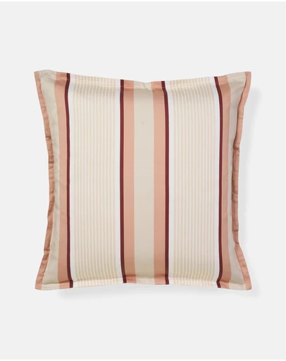 Linen House - Nara Bamboo Cotton 400TC Stripe European Pillowcase