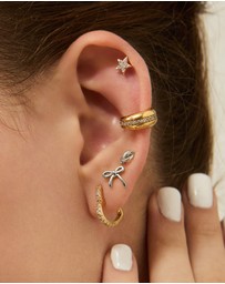 Wanderlust + Co - Love Knot Flat Back Earring