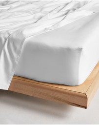 Linen House - Augusta 500TC Cotton Sateen Fitted Sheet