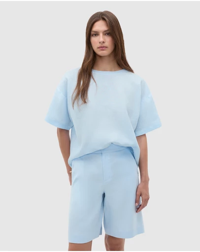 Seed Heritage - Core Linen Relaxed Tee