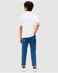 Tommy Hilfiger - Mixed Logo Regular Fit Polo Shirt - Teens