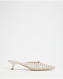 AERE - Woven Leather Heels