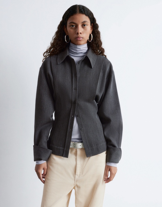 & Other Stories - Tapered Wool Shirt