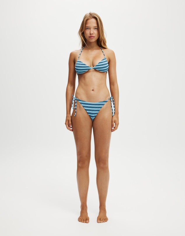 Cotton On Body - Side Gather Halter Bikini Top