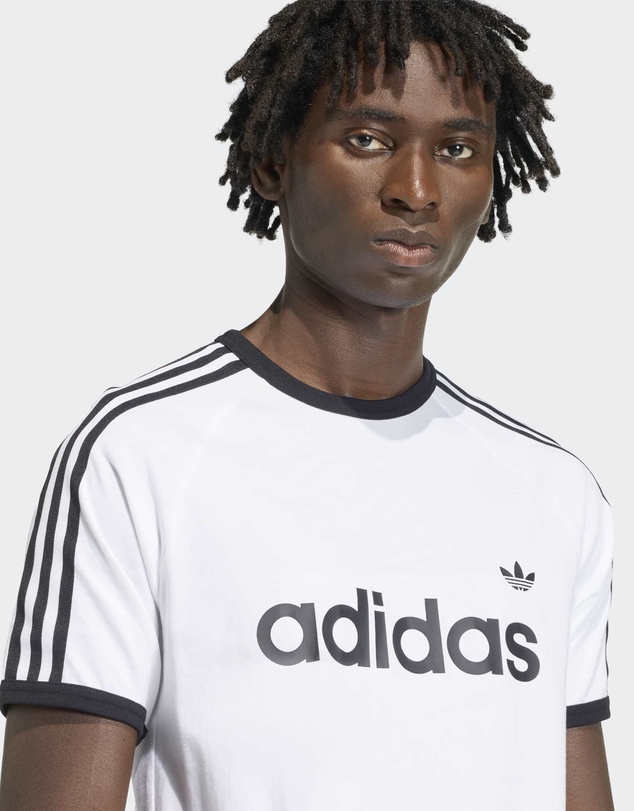 adidas Originals - 3-Stripes Slim Ringer T-Shirt Mens