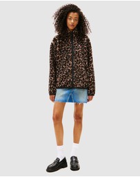 Tommy Jeans - Zip Through Badge Teddy Jacket