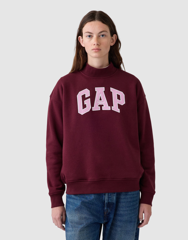 GAP - Logo Oversized Mockneck Tunic with Pockets