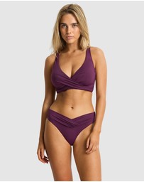 Sea Level Australia - Essentials Edit Cross Front Tie Back Bra Top