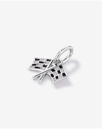 Michael Hill - Racing Flags Pendant in Sterling Silver