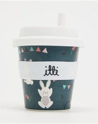 itti bitti - Reusable Baby Cino Cup With 2 Straw - Hip Hop Hooray!