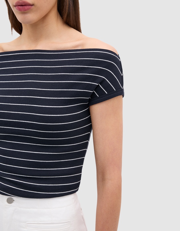 Seed Heritage - Rib Off The Shoulder Top