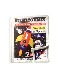 Jo and Nics Crinkly Cloth Books - Space Count