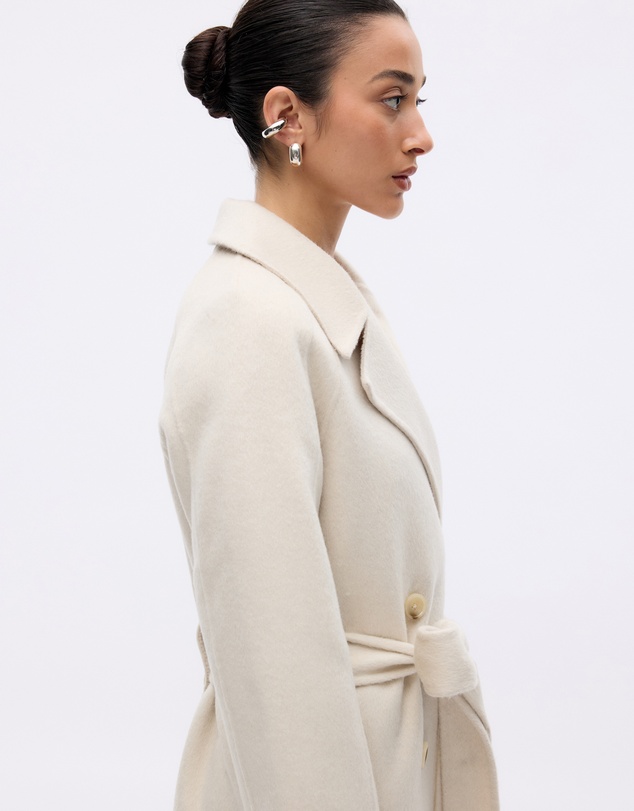 Minima Esenciales - Lian Oversized Wool Trench Coat