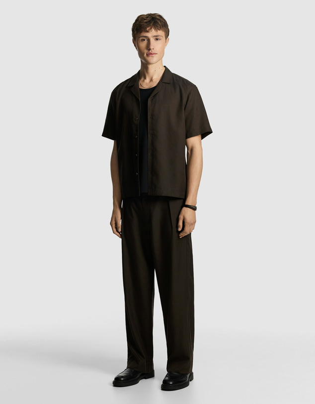 yd. - Adam Lyocell Linen Blend Chino
