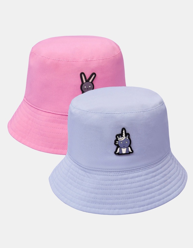 Roarsome - Kids Reversible Bucket Hat - Unicorn/Bunny