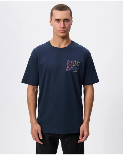 Scotch & Soda - Front And Back Artwork Relaxed-Fit T-Shirt
