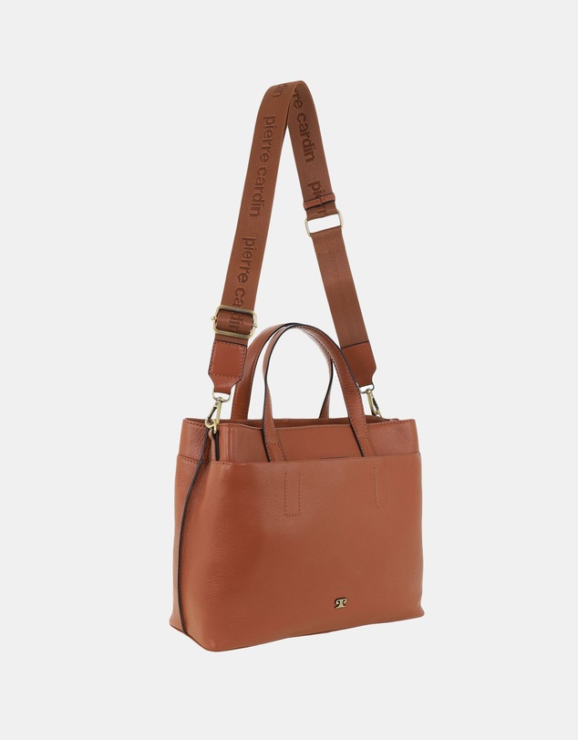 Pierre Cardin - Pierre Cardin Leather Crossbody Bag