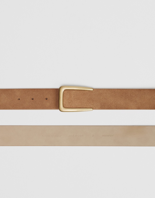 Country Road - Leather Mid Belt