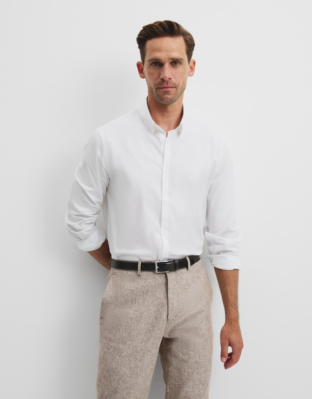 Country Road - Slim Fit Stretch Cotton Shirt