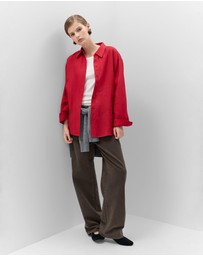 UNISON - The Classic Oversized Linen Shirt
