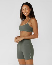 Lorna Jane - Lotus No Chafe Phone Pocket 16cm Bike Shorts