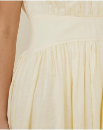 The Fated - Gallery Sleeveless Waisted Midi Dress