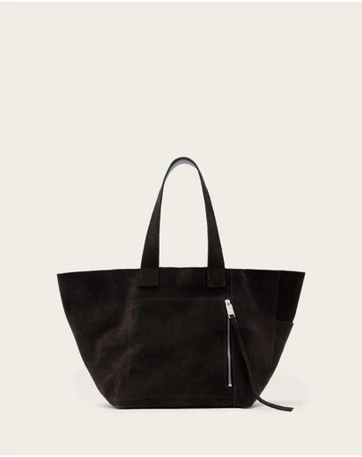 AllSaints - Alba Suede East West Tote