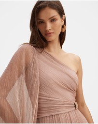 Forever New - Samara One Shoulder Plisse Maxi Dress