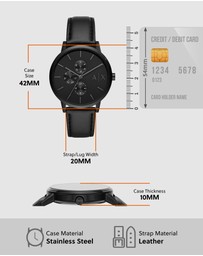 Armani Exchange - Armani Exchange Black Watch AX2719